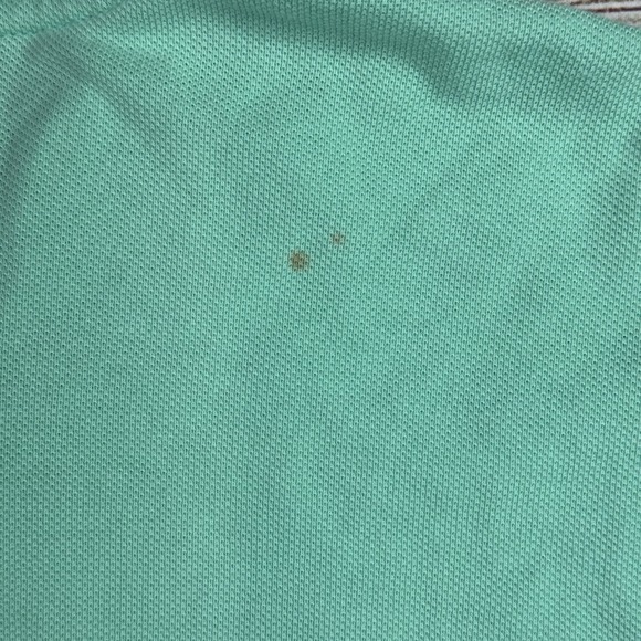 Polo Ralph Lauren Classic Fit Teal Mint Green 100% Cotton Pink Pony XXL (Read) - Picture 9 of 10